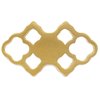 Wisdom Stone Granada Cabinet Knob, 1-7/10in, Brushed Gold 4235GB